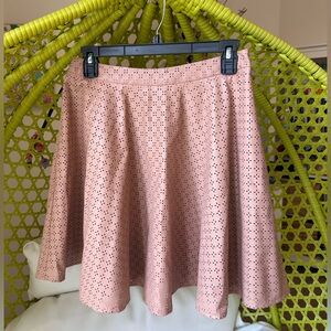 Sunday in Brooklyn Astral Swing Faux Leather Skirt from Anthropologie. Size 6.